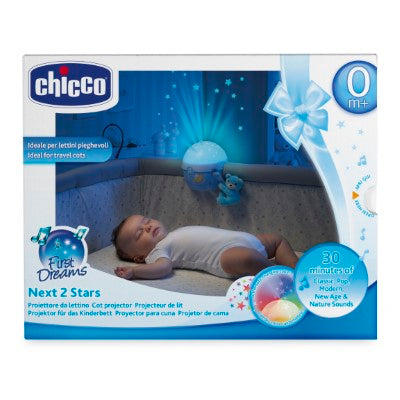 Chicco next to 2025 me stars projector